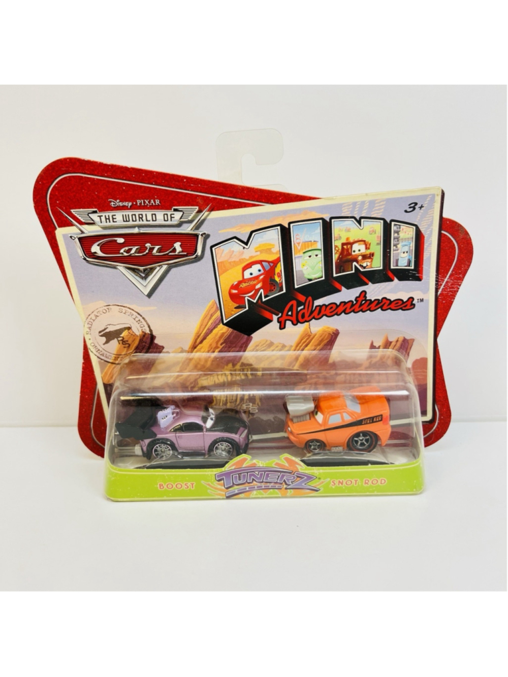 Disney Pixar Disney Cars Mini Adventures Tunerz: Boost And Snot Rod HTF A42